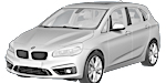 BMW F45 P280E Fault Code